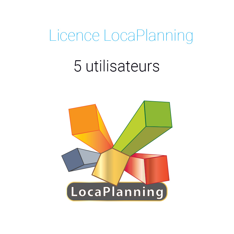 Licence LocaPlanning 5 utilisateur